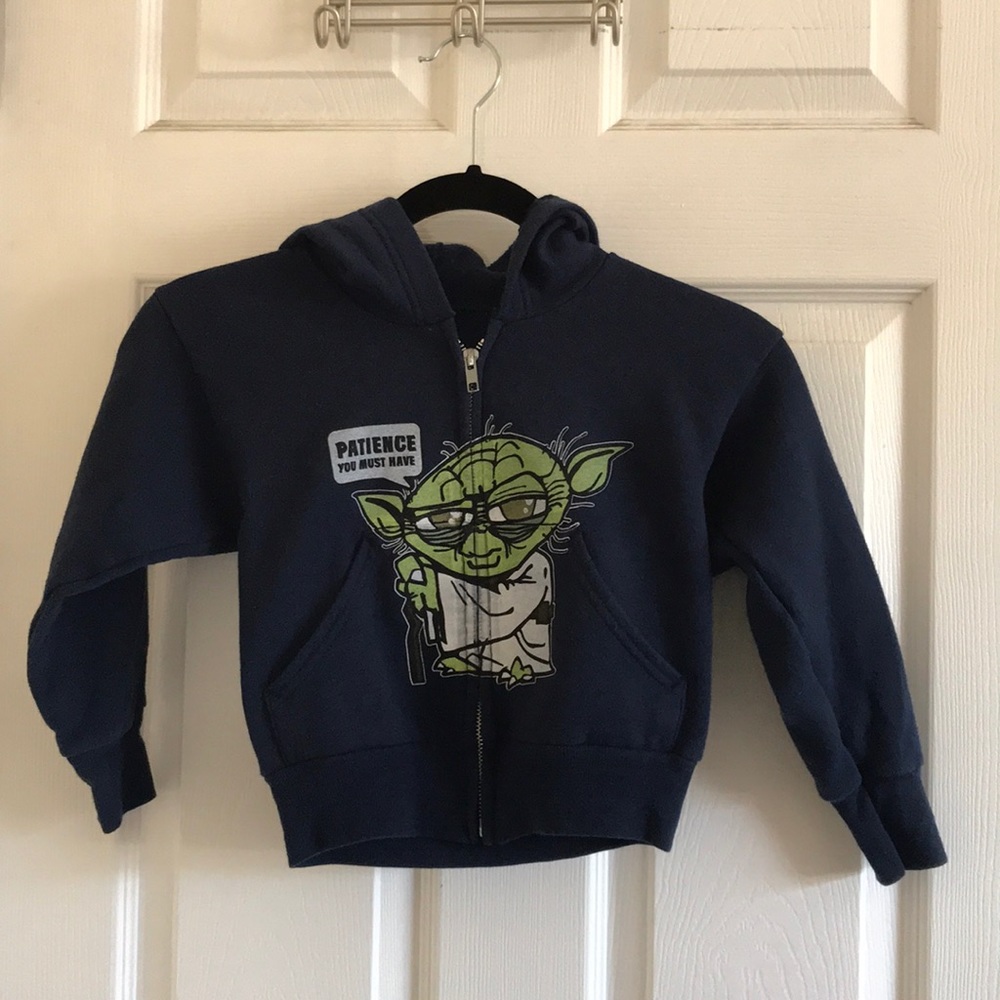 Walt Disney World Yoda zippup hoodie